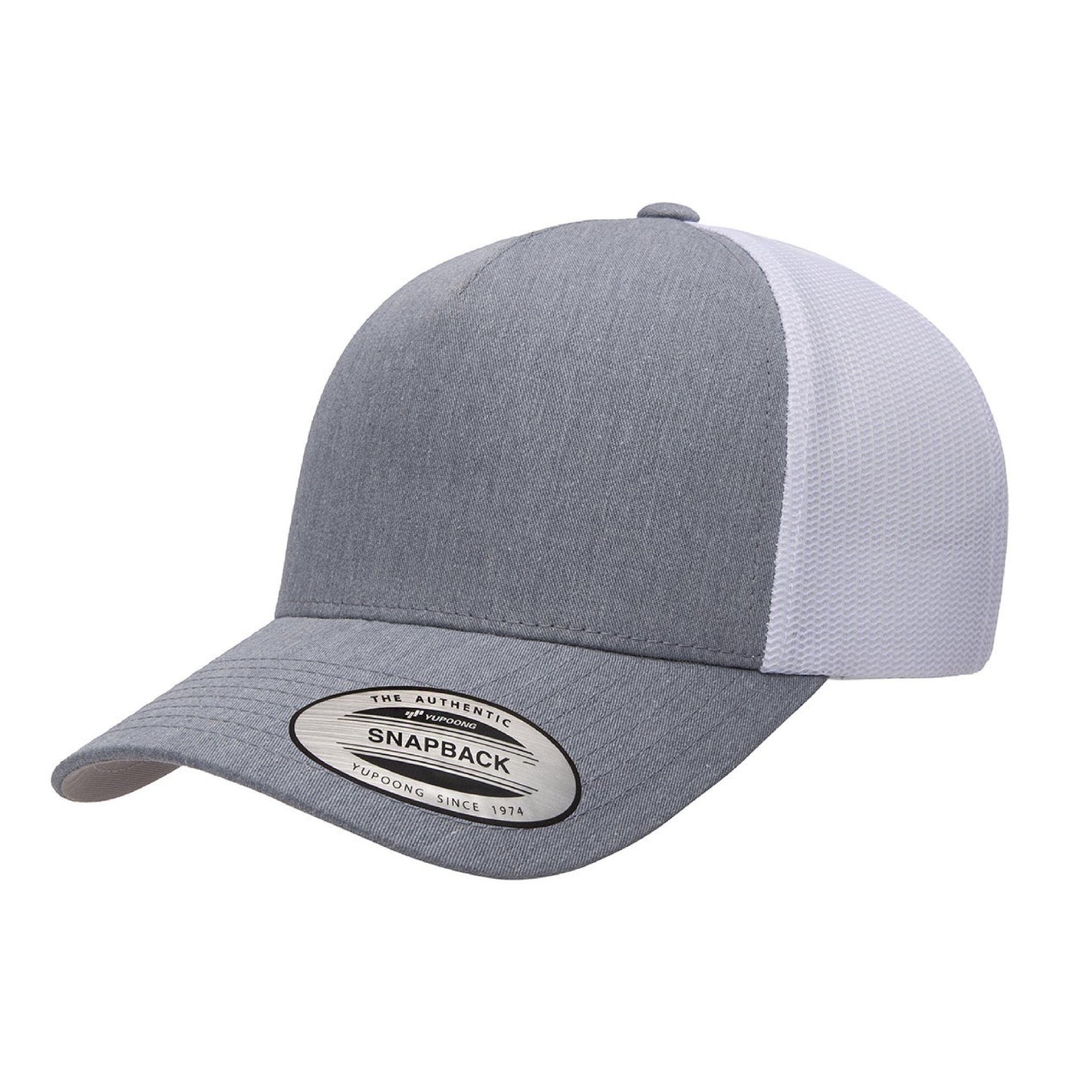 Front angle of silver hat